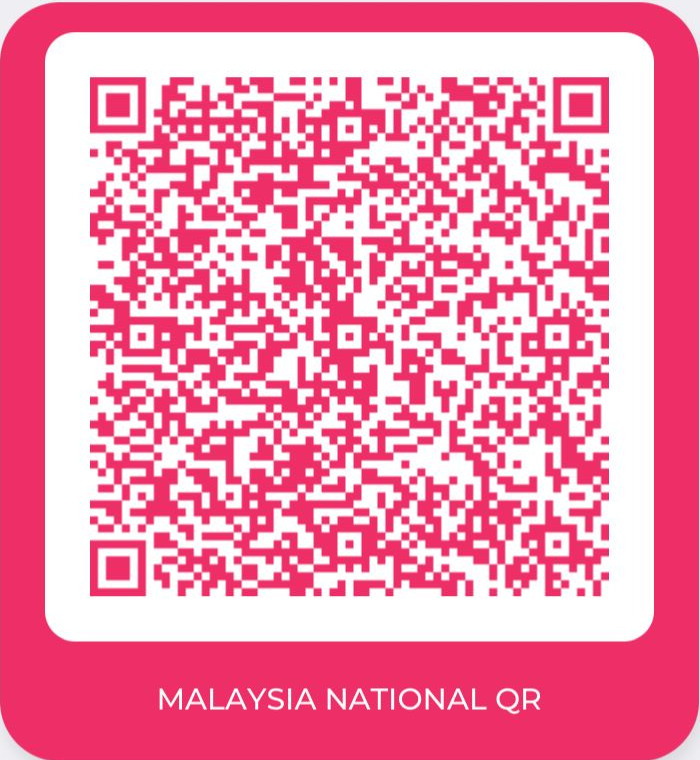 Kod QR pembayaran atas nama AMIRAH SYUHADA